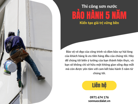 Dịch Vụ Sơn Nhà Chuyên Nghiệp và Tin Cậy tại Đà Lạt