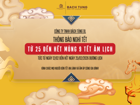 [THÔNG BÁO] LỊCH NGHỈ TẾT NGUYÊN ĐÁN 2026 - CÔNG TY TNHH BÁCH TÙNG DL