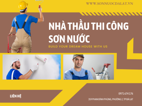 Báo giá thi công Sơn nước tại Đà Lạt