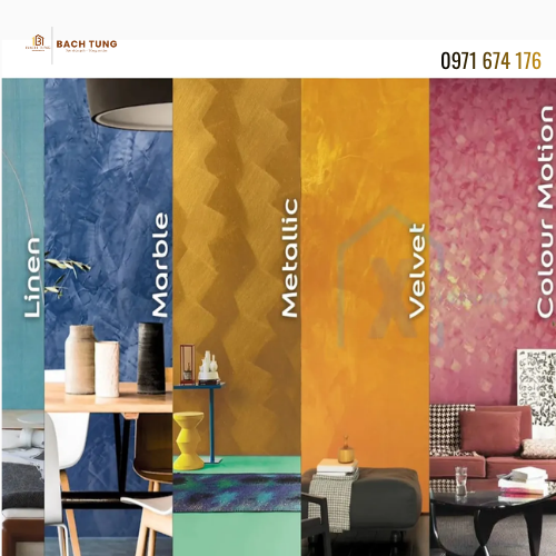 Sơn hiệu ứng Dulux Ambiance – Xu hướng trang trí nội thất đẳng cấp