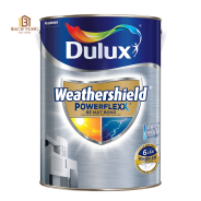 Sơn Ngoại Thất Cao Cấp Dulux Weathershield Powerflexx - Bề mặt Bóng - GL8B