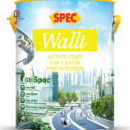 SPEC WALLI ACTIVE COAT 2 IN 1 SATIN FOR INTERIOR
