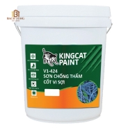 Sơn chống thấm KingCat V1-424 Lộ thiên cốt vi sợi