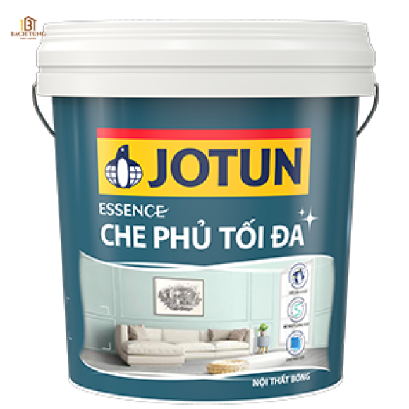 SƠN NỘI THẤT JOTUN ESSENCE CHE PHỦ TỐI ĐA BÓNG