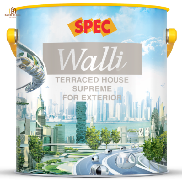 Sơn chống thấm nhà liền kề SPEC WALLI TERRACED HOUSE SUPREME FOR EXTERIOR