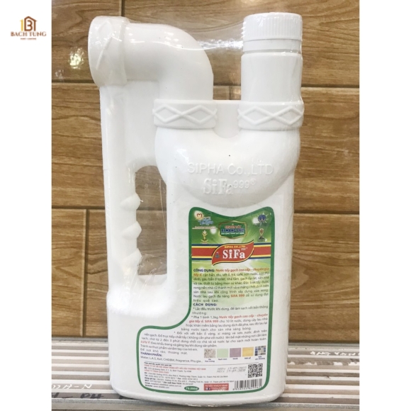 Nước tẩy gạch sifa, tẩy gạch men, tẩy xi măng, sơn nước, các vết ố lâu ngày