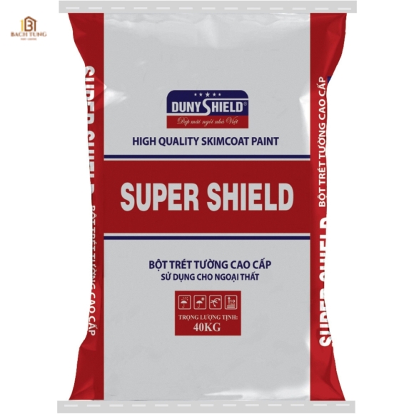 Bột trét tường ngoại thất cao cấp Supershield