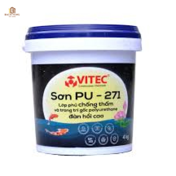 VITEC® PU-271 Lớp Phủ Chống Thấm & Trang Trí Bể Cá, Hồ Cảnh Quan