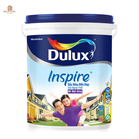 Sơn ngoại thất Dulux Inspire sắc màu bền đẹp bề mặt bóng - 79AB