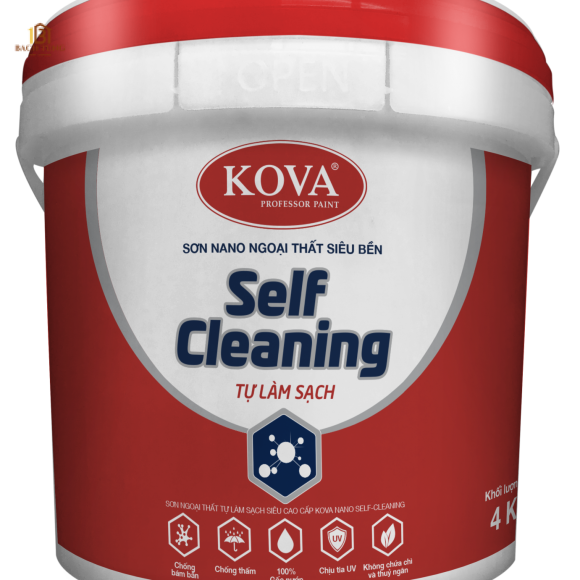 Sơn KOVA NANO Self- Cleaning Tự Làm Sạch 