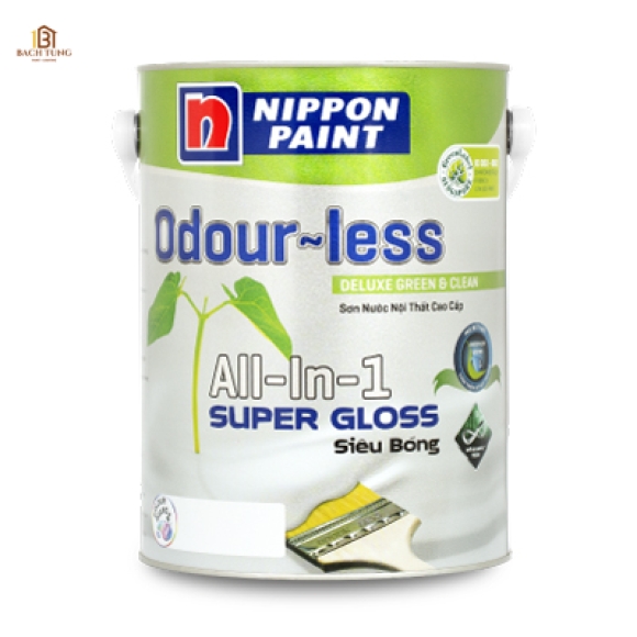 Sơn Odour-less All-in-one Siêu Bóng