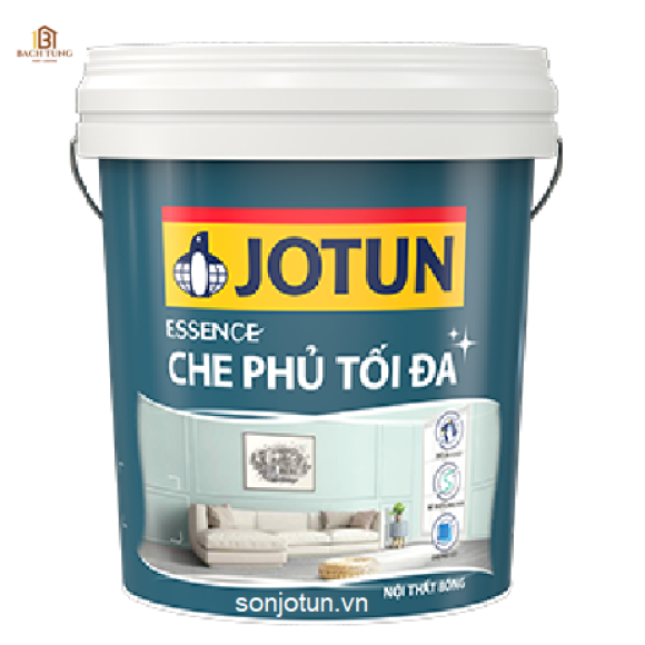 SƠN NỘI THẤT JOTUN ESSENCE CHE PHỦ TỐI ĐA BÓNG