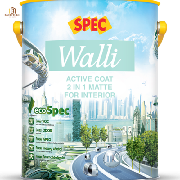 SPEC WALLI ACTIVE COAT 2 IN 1 MATTE FOR INTERIOR