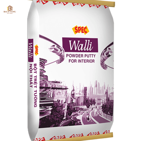 Bột trét tường nội thất Spec Walli Putty For Interior chất lượng cao