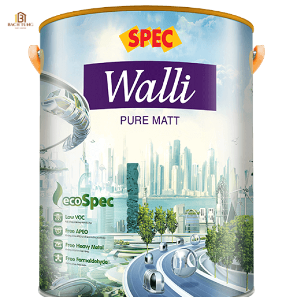 SƠN NỘI THẤT SPEC WALLI PURE MATT 