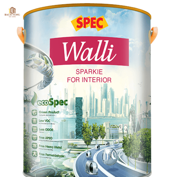 SƠN NỘI THẤT SPEC WALLI SPARKIE FOR INTERIOR - 18L