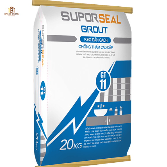 Keo dán gạch Suporseal Grout GT11 chống thấm cao cấp