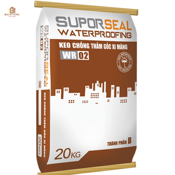 SUPORSEAL WATERPROOFING WR02 KEO CHỐNG THẤM GỐC XI MĂNG