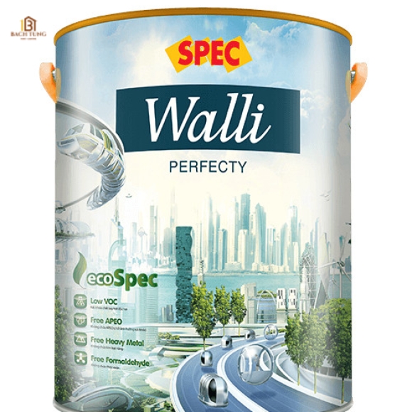 SƠN NGOẠI THẤT ĐẸP BỀN LÂU SPEC WALLI PERFECTY - 18L