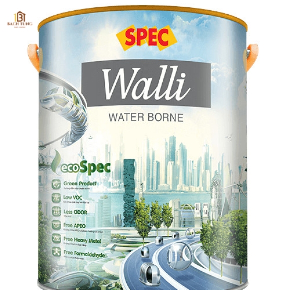 Sơn chống thấm cao cấp Spec Walii Water Borne